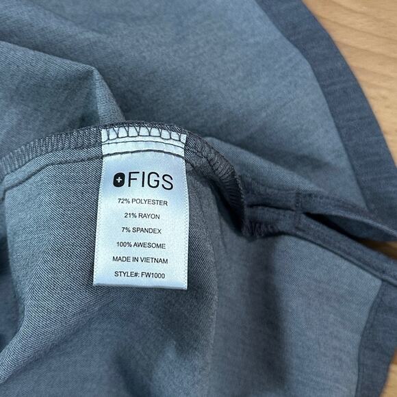 Figs Catarina One Pocket Scrub Top Graphite Gray size XL - Picture 5 of 6